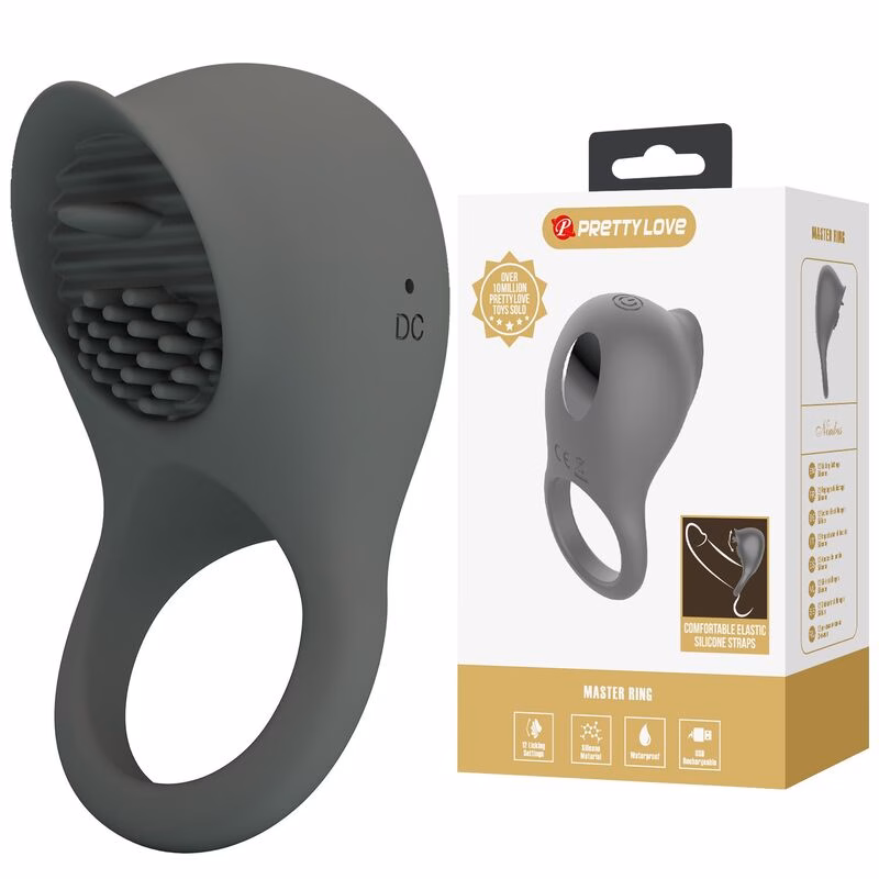 PRETTY LOVE - ANILLO VIBRADOR RECARGABLE CON ESTIMULACIÓN ORAL - Imagen 9