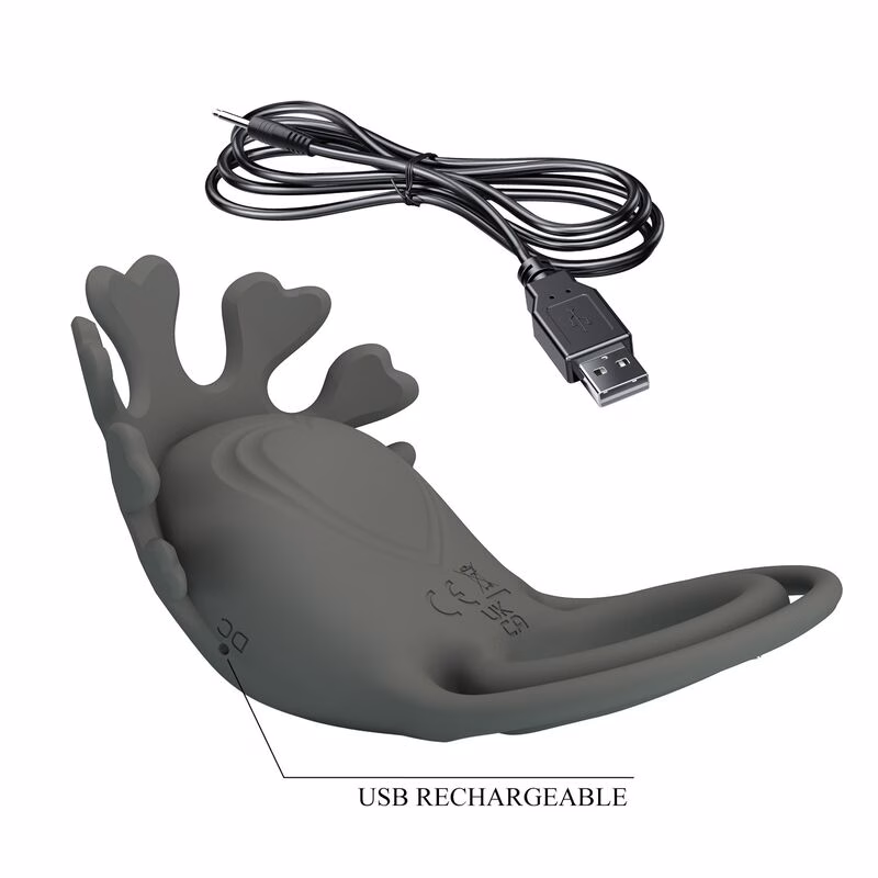 PRETTY LOVE - ANILLO VIBRADOR RECARGABLE CON ESTIMULADOR - Imagen 7