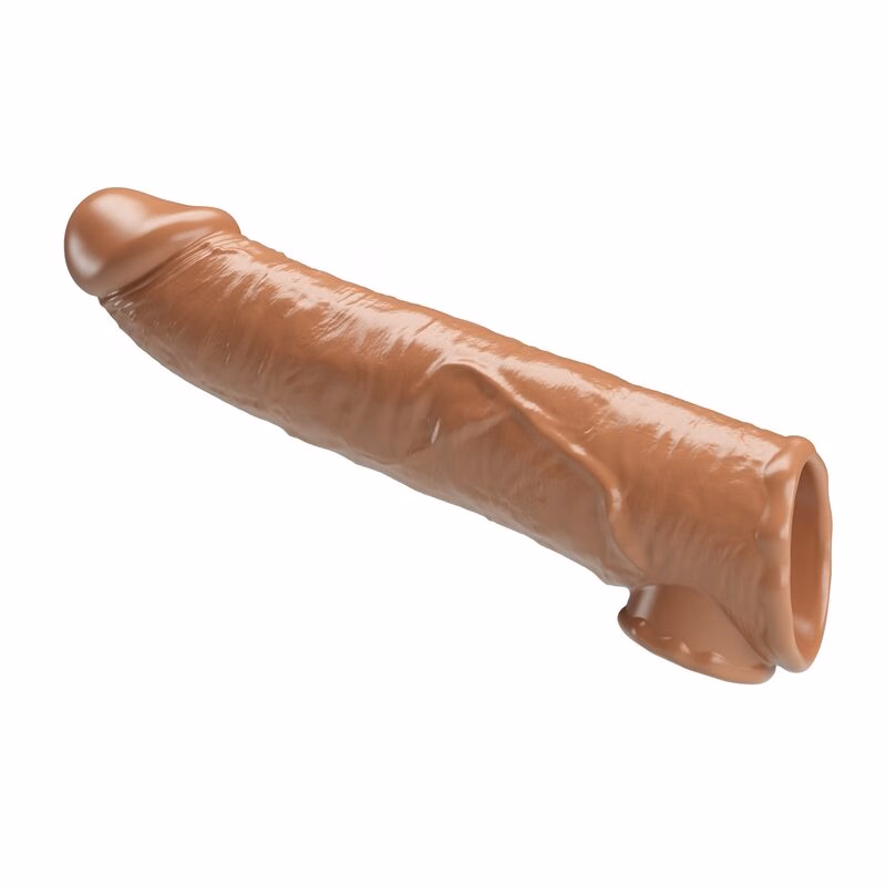 PRETTY LOVE - FUNDA EXTENSORA PARA PENE AJUSTABLE 26 CM Ø 4 CM COLOR NATURAL - Imagen 6