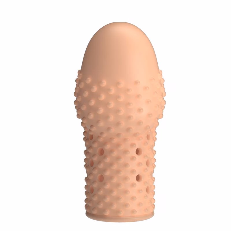 PRETTY LOVE - GEEK'S FUNDA PARA PENE GET YOUR PENIS THICKER COLOR NATURAL - Imagen 5