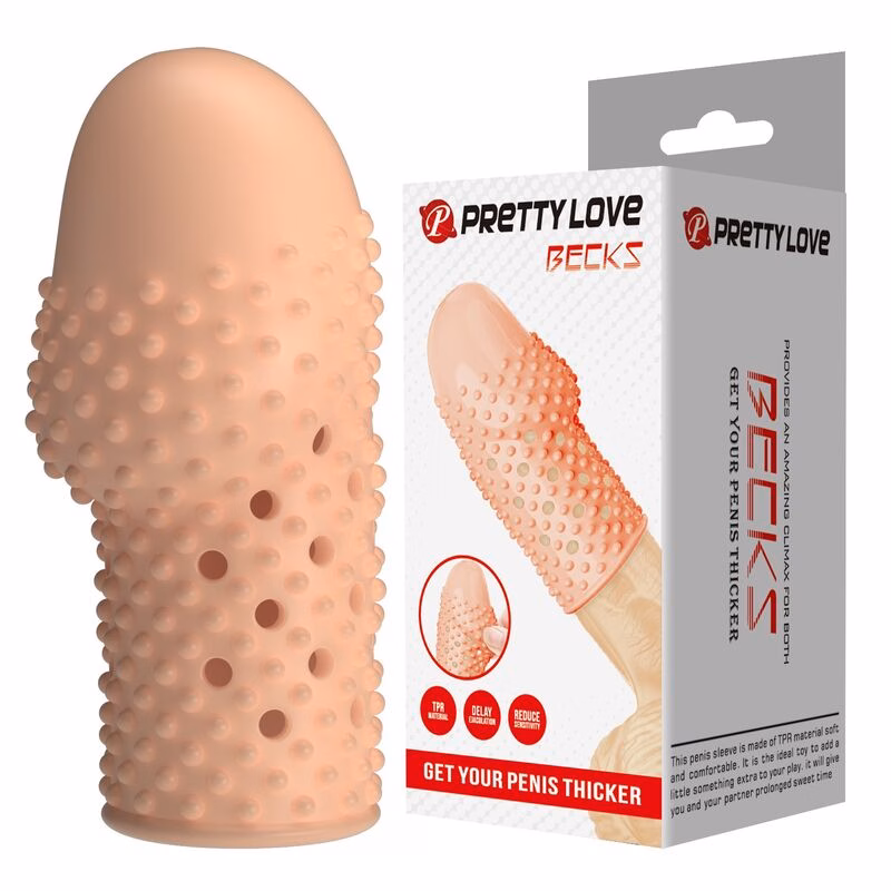 PRETTY LOVE - GEEK'S FUNDA PARA PENE GET YOUR PENIS THICKER COLOR NATURAL