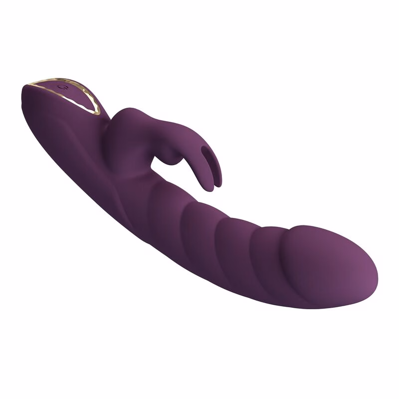 PRETTY LOVE - HARPER VIBRADOR RABBIT RECARGABLE 10 FUNCIONES MORADO - Imagen 7