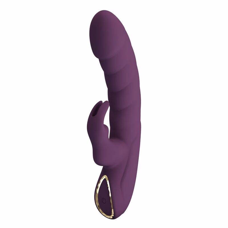 PRETTY LOVE - HARPER VIBRADOR RABBIT RECARGABLE 10 FUNCIONES MORADO - Imagen 2