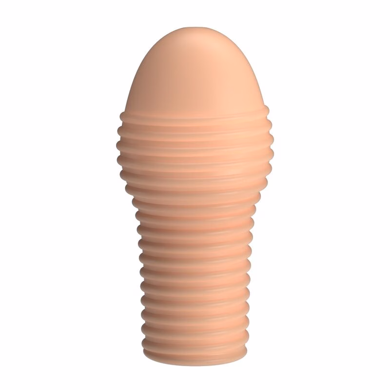 PRETTY LOVE - HOTTT FUNDA PARA PENE GET YOUR PENIS THICKER COLOR NATURAL - Imagen 2