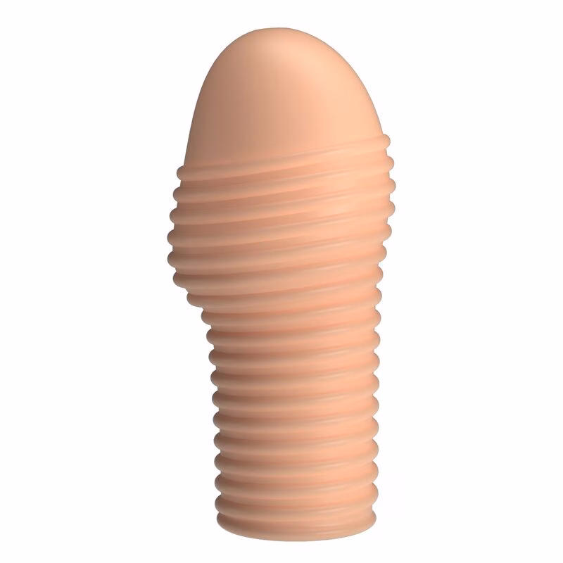 PRETTY LOVE - HOTTT FUNDA PARA PENE GET YOUR PENIS THICKER COLOR NATURAL - Imagen 4