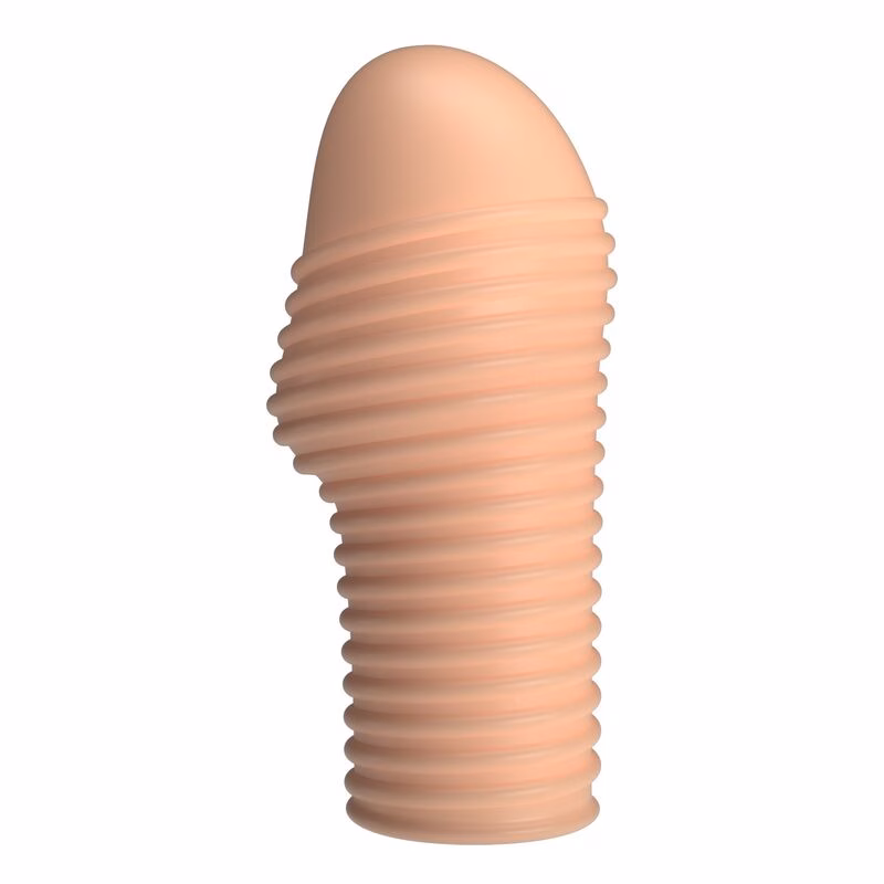PRETTY LOVE - HOTTT FUNDA PARA PENE GET YOUR PENIS THICKER COLOR NATURAL - Imagen 5