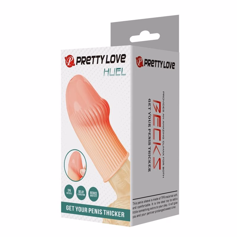PRETTY LOVE - HUEL FUNDA PARA PENE COLOR NATURAL - Imagen 3