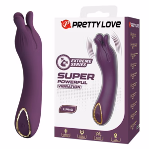 PRETTY LOVE - LUNAO VIBRADOR RECARGABLE 10 FUNCIONES MORADO