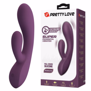 PRETTY LOVE - ROSOLYN VIBRADOR RABBIT RECARGABLE 10 FUNCIONES