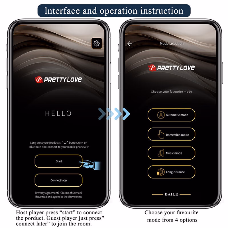 PRETTY LOVE - BUTTERFLY MASAJEADOR TANGA APP CONTROL ROSA - Imagen 14