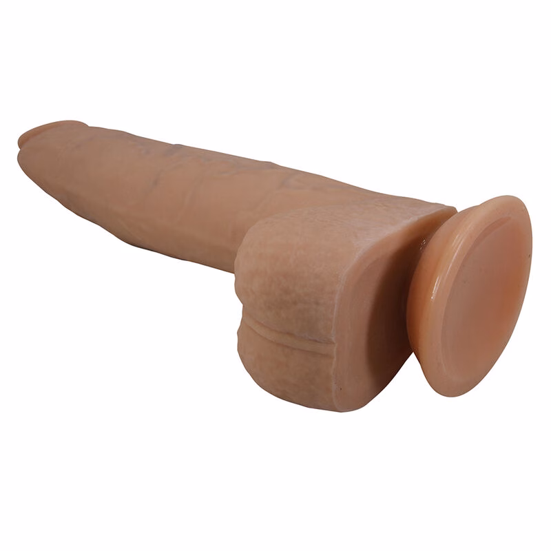 PRETTY LOVE - FABIAN DILDO FLEXIBLE CON VENTOSA CARNE - Imagen 4