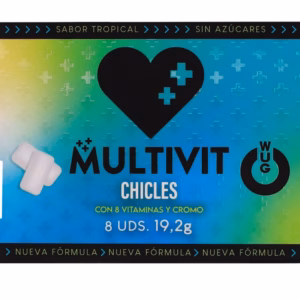 WUG Multivit - El chicle funcional que refuerza tus defensas cada día BLISTER 8 UDS