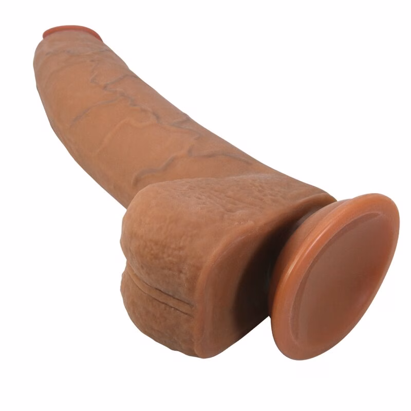 PRETTY LOVE - EVANDER DILDO REALÍSTICO FLEXIBLE CON VENTOSA 23 CM -Ø- 4.9 CM - Imagen 2