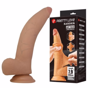 PRETTY LOVE - XANDER DILDO REALÍSTICO 20 CM Ø 5 CM COLOR NATURAL