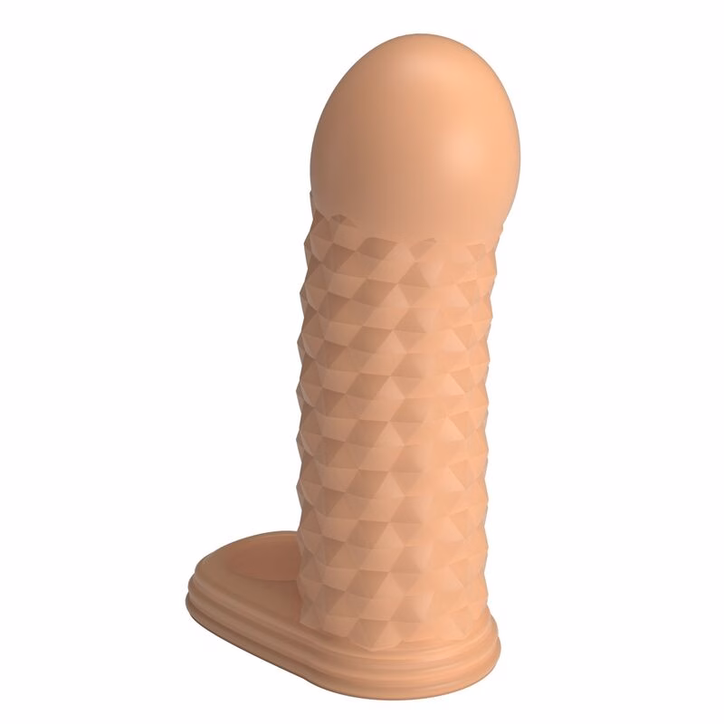 PRETTY LOVE - WOLFRAM FUNDA PARA PENE EXTENSORA 11,5 CM Ø 3,8 CM COLOR NATURAL - Imagen 3