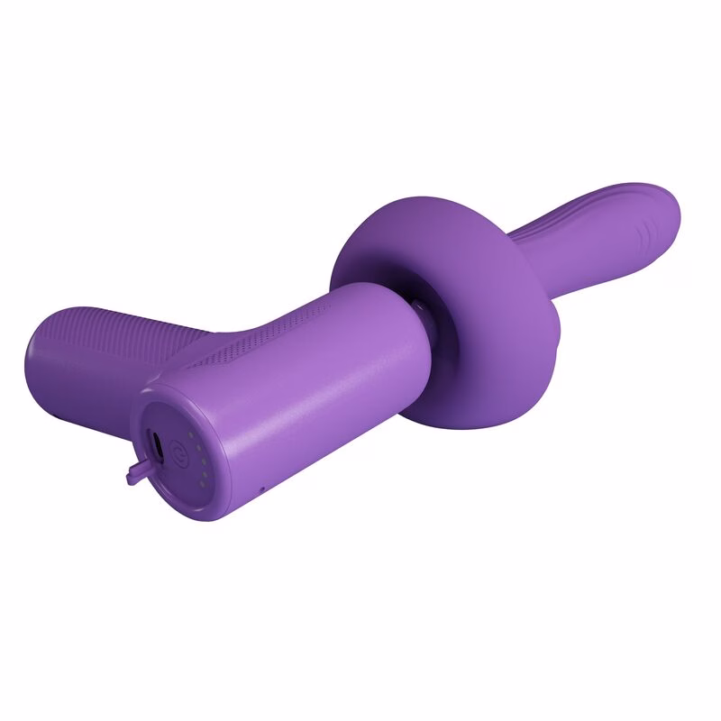 PRETTY LOVE - VITO PISTOLA DE MASAJE CON EMPUJE 5 MODOS MORADO - Imagen 4