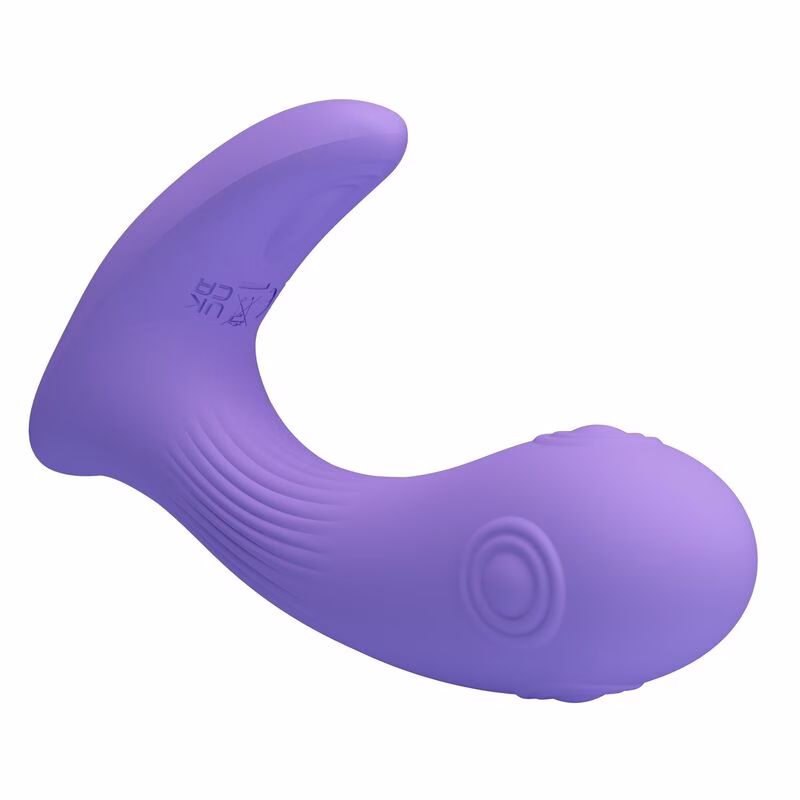 PRETTY LOVE - ANDROMEDA VIBRADOR DE DOBLE ESTIMULACIÓN RECARGABLE MORADO - Imagen 8