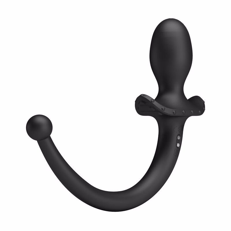 PRETTY LOVE - ANTHONY VIBRADOR ANAL Y PERINEAL APP CONTROL NEGRO - Imagen 3