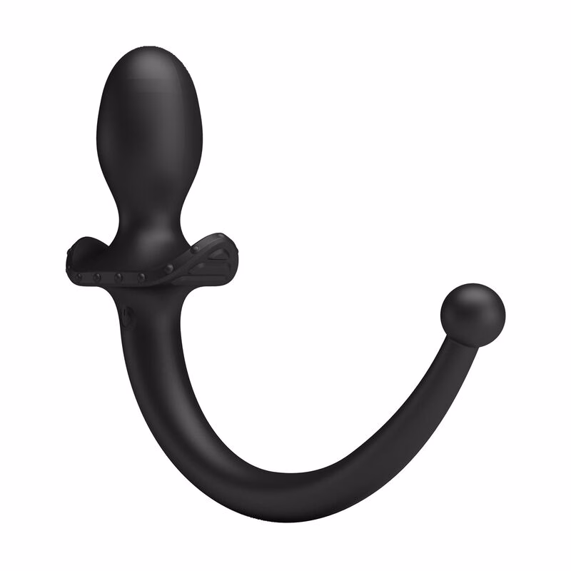 PRETTY LOVE - ANTHONY VIBRADOR ANAL Y PERINEAL APP CONTROL NEGRO - Imagen 5