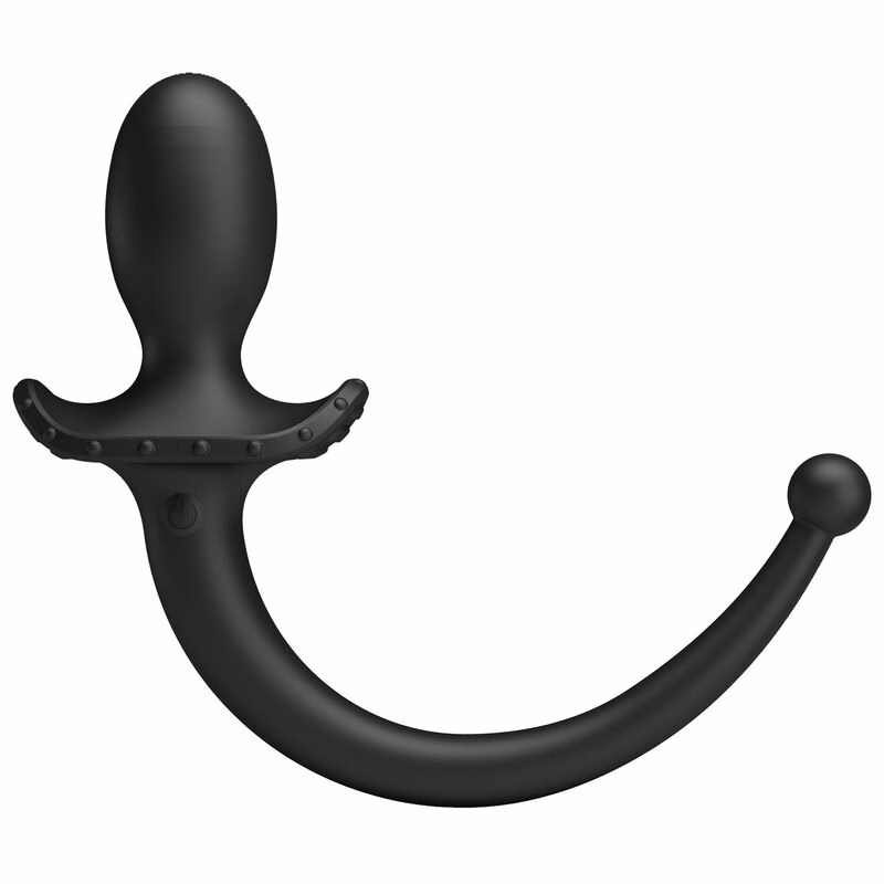 PRETTY LOVE - ANTHONY VIBRADOR ANAL Y PERINEAL APP CONTROL NEGRO - Imagen 4
