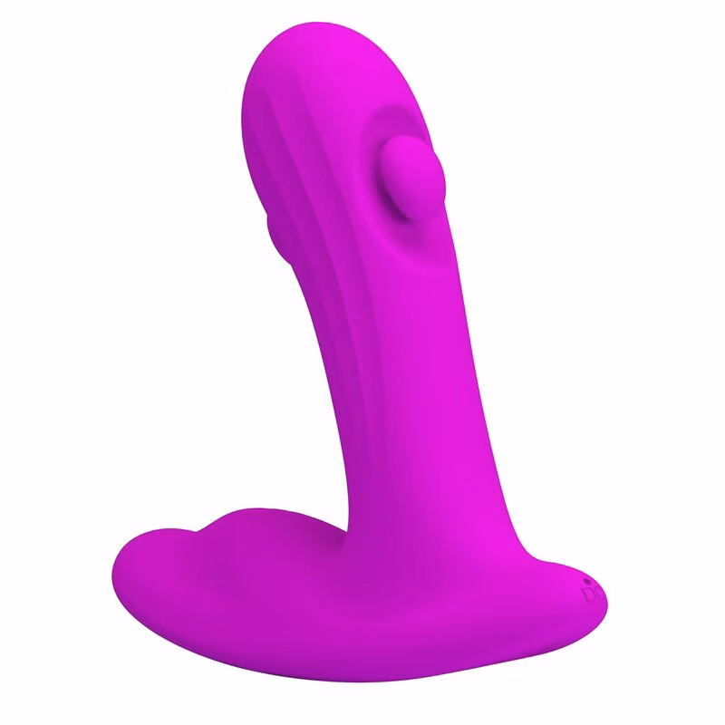 PRETTY LOVE - BAUER MASAJEADOR DE PRÓSTATA 12 MODOS RECARGABLE MORADO - Imagen 4