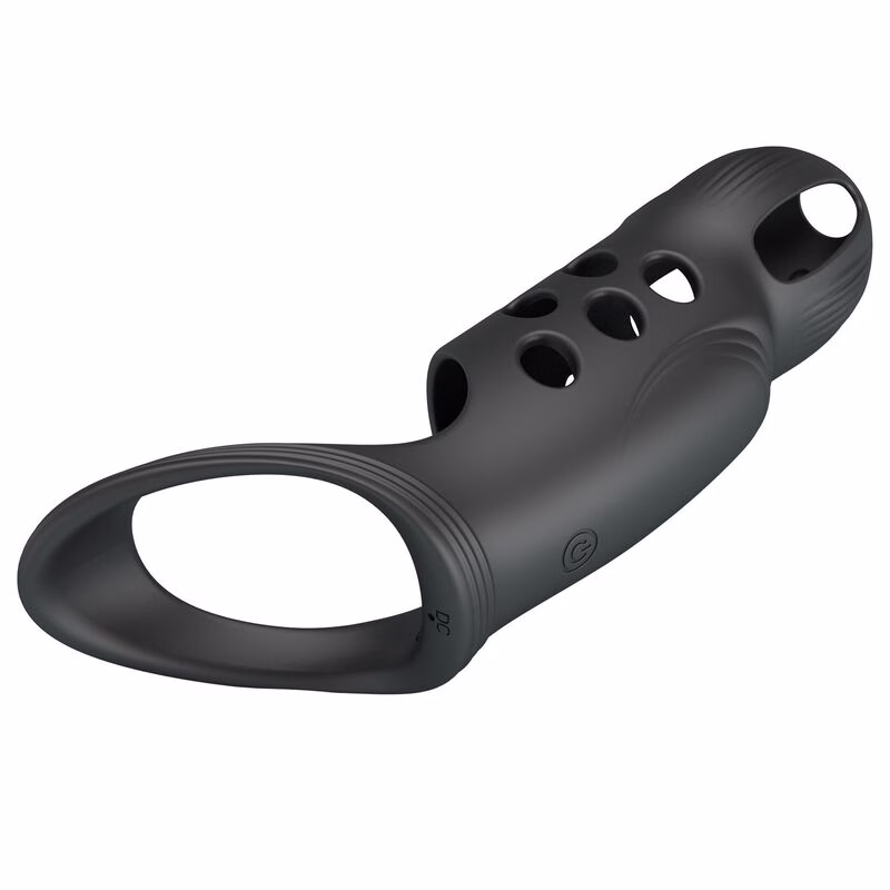 PRETTY LOVE - CRAIG ANILLO PARA PENE VIBRADOR RECARGABLE NEGRO - Imagen 3