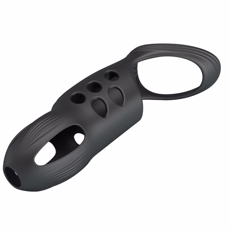 PRETTY LOVE - CRAIG ANILLO PARA PENE VIBRADOR RECARGABLE NEGRO - Imagen 6