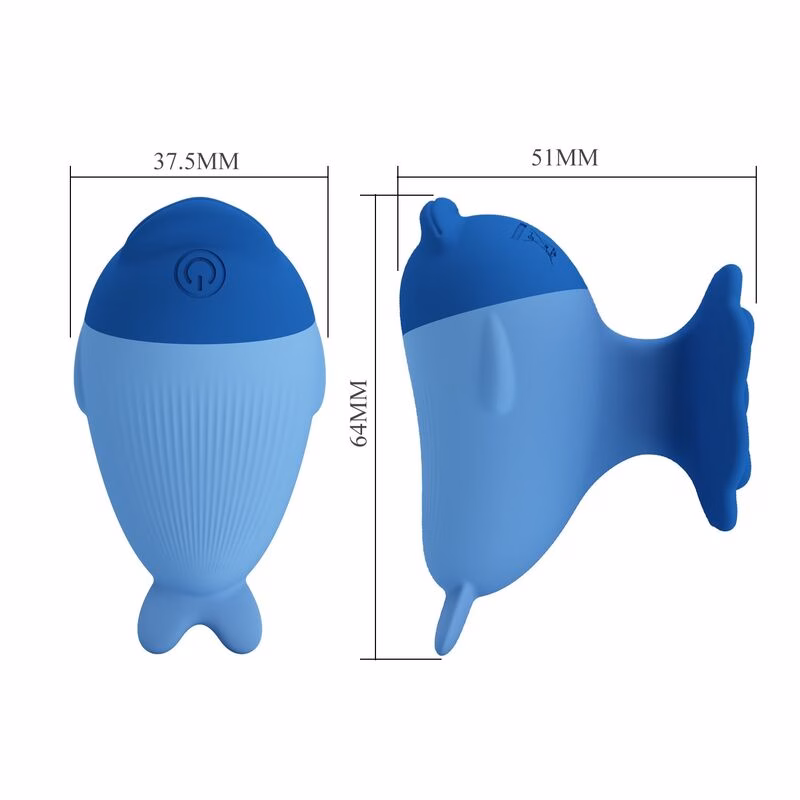 PRETTY LOVE - DOLPHIN MINI VIBRADOR RECARGABLE USB - Imagen 7