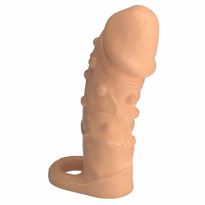PRETTY LOVE - DORT FUNDA PARA PENE EXTENSORA 14 CM Ø 4 CM COLOR NATURAL - Imagen 5