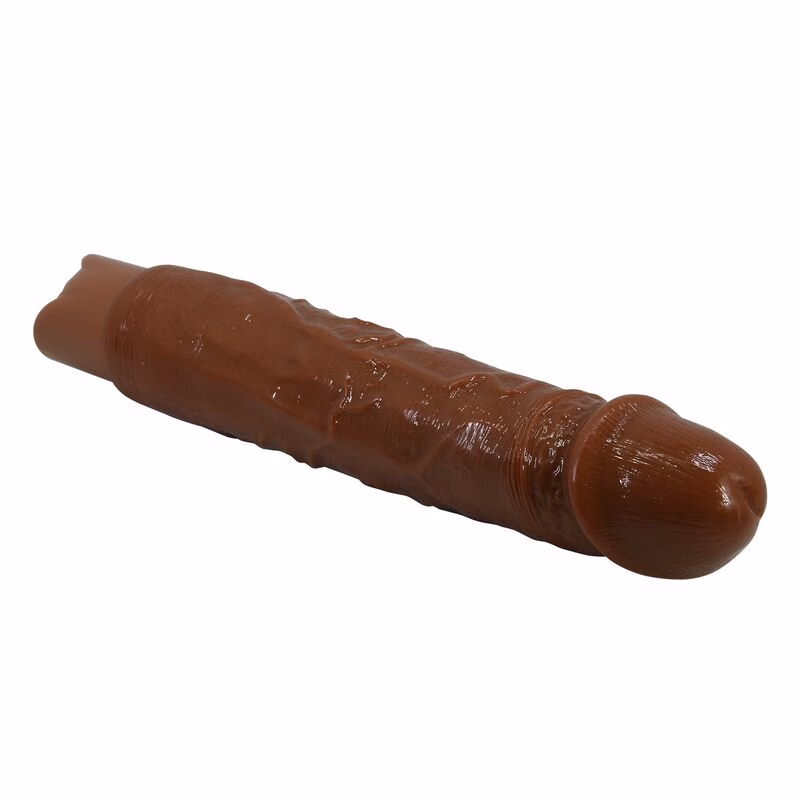 PRETTY LOVE - DUKE VIBRADOR REALÍSTICO 23,5 CM Ø 4,8 CM COLOR MARRÓN - Imagen 8