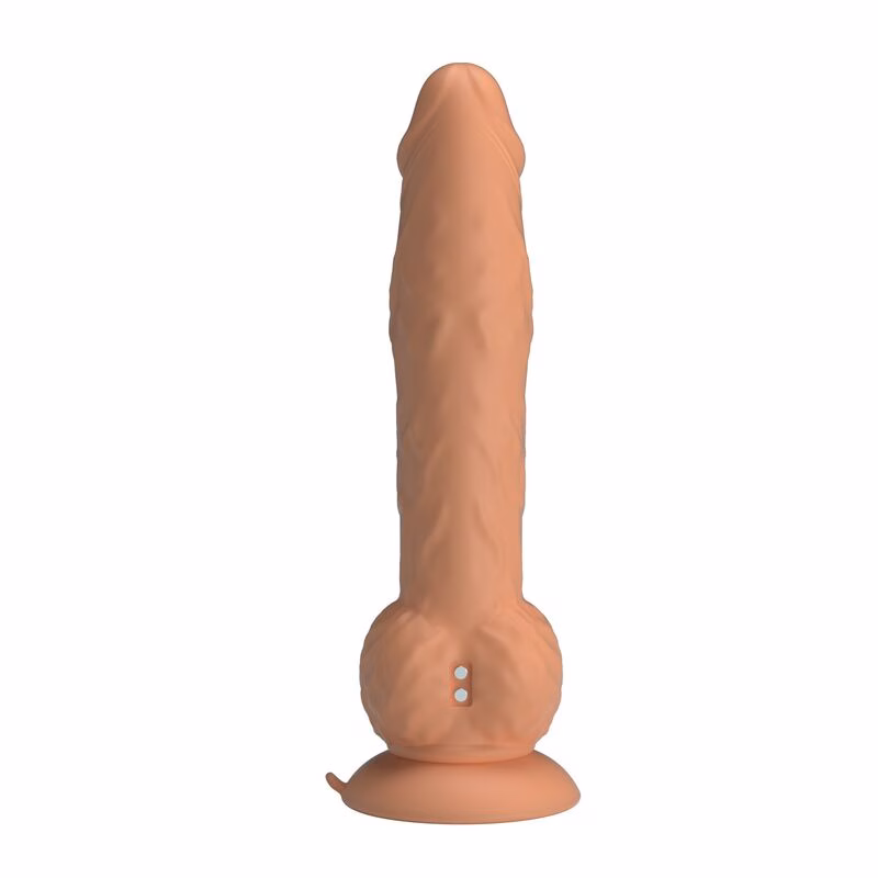 PRETTY LOVE - EREN DILDO VIBRADOR CON EMPUJE 20,5 CM Ø 4,5 CM COLOR NATURAL - Imagen 2