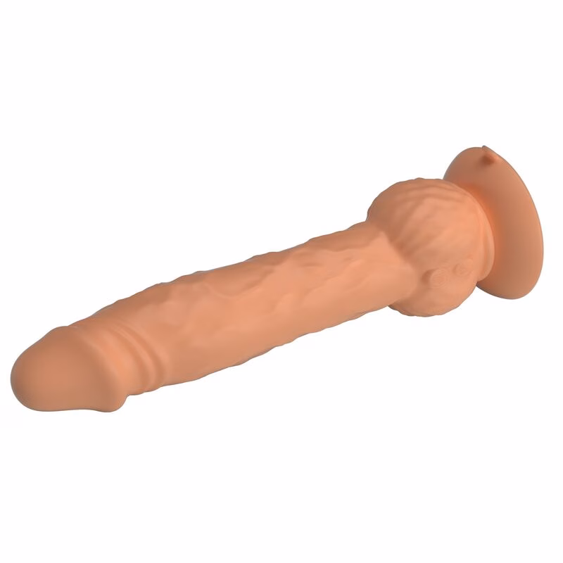 PRETTY LOVE - EREN DILDO VIBRADOR CON EMPUJE 20,5 CM Ø 4,5 CM COLOR NATURAL - Imagen 5