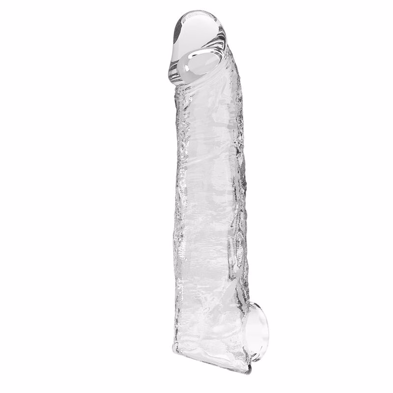 PRETTY LOVE - FUNDA EXTENSORA PARA PENE AJUSTABLE 26 CM Ø 4 CM COLOR TRANSPARENTE - Imagen 4