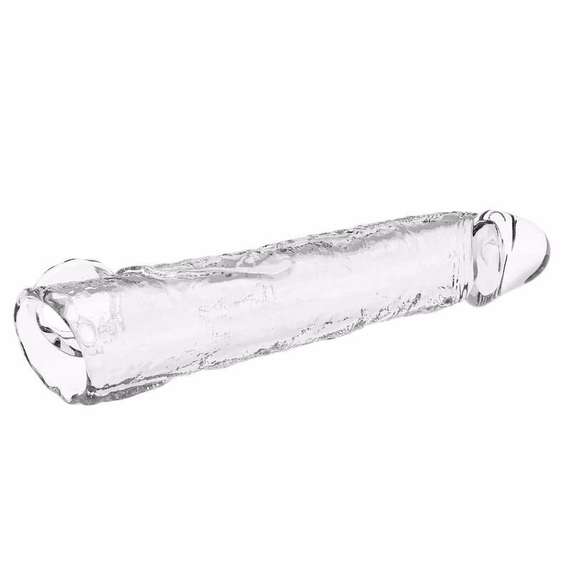 PRETTY LOVE - FUNDA EXTENSORA PARA PENE AJUSTABLE 26 CM Ø 4 CM COLOR TRANSPARENTE - Imagen 6