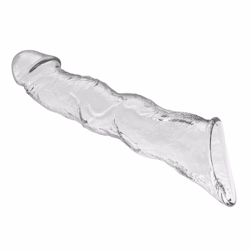 PRETTY LOVE - FUNDA EXTENSORA PARA PENE AJUSTABLE 28 CM Ø 4,5 CM COLOR TRANSPARENTE - Imagen 4