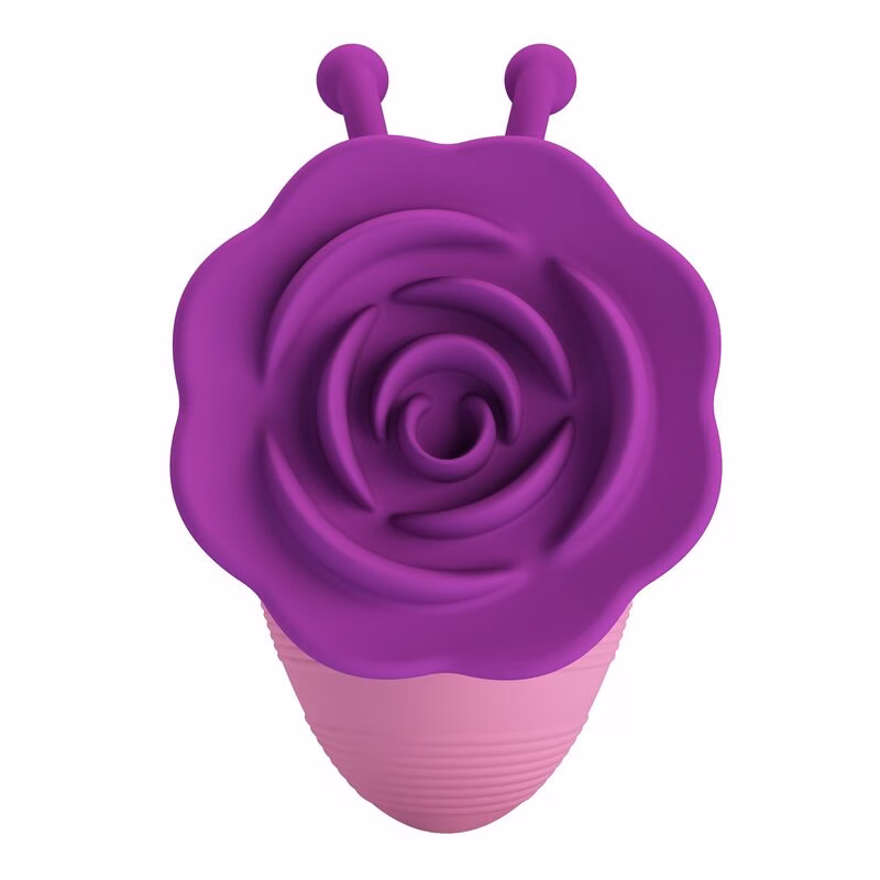 PRETTY LOVE - LITTLE BEE ESTIMULADOR DE CLÍTORIS 7 MODOS RECARGABLE MORADO-ROSA - Imagen 7