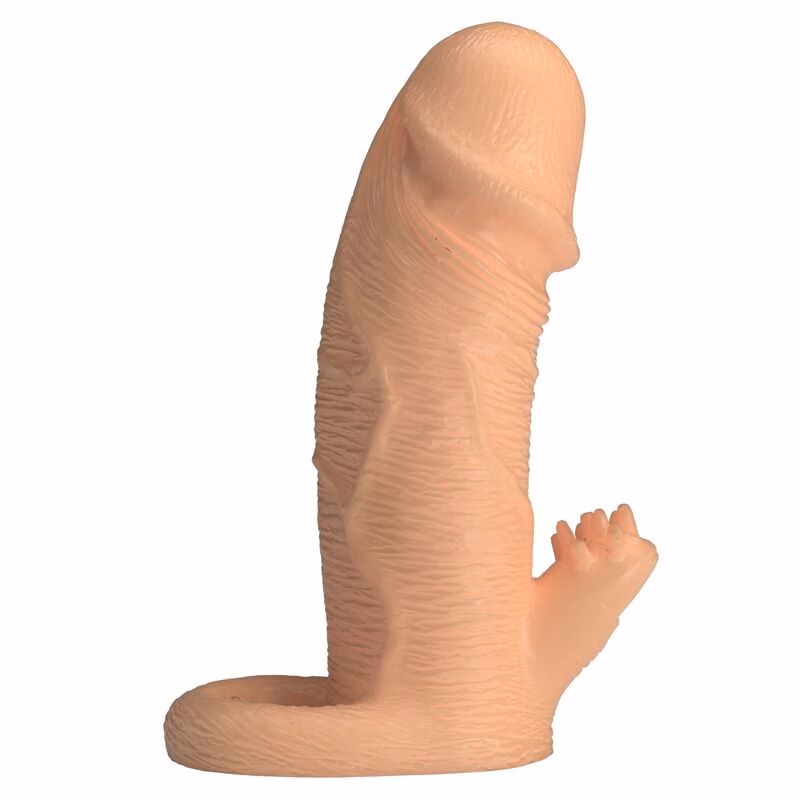 PRETTY LOVE - RODERIC FUNDA PARA PENE EXTENSORA 13 CM Ø 3,8 CM COLOR NATURAL - Imagen 3