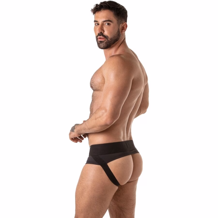 LOCKER GEAR - WIDE WAISTBAND JOCK BRIEF NEGRO L - Imagen 2