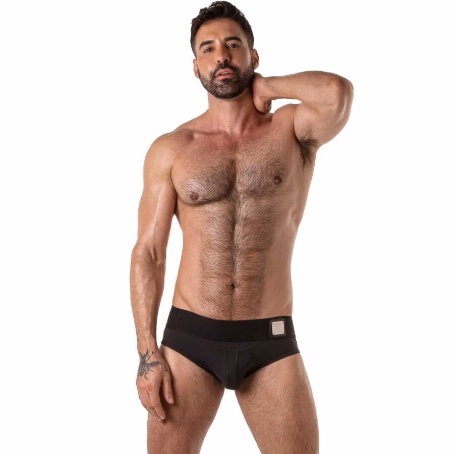 LOCKER GEAR - WIDE WAISTBAND JOCK BRIEF NEGRO L - Imagen 3