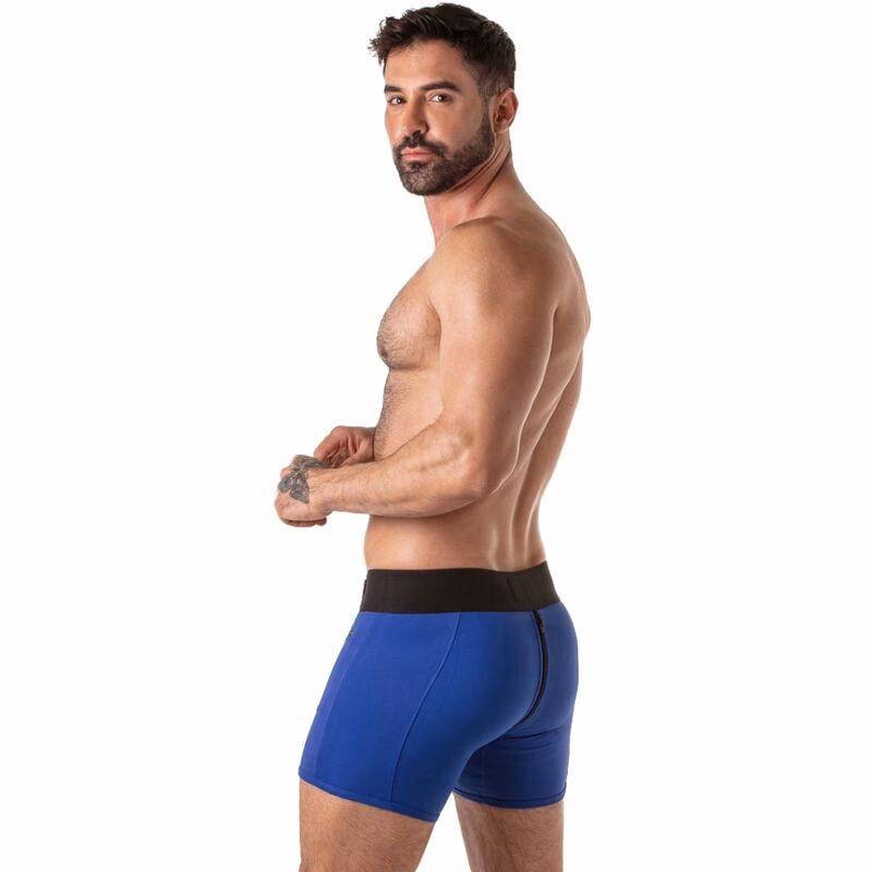 LOCKER GEAR - WIDE WAISTBAND TRUNK AZUL S - Imagen 4