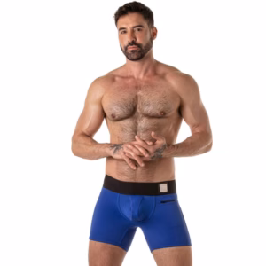 LOCKER GEAR - WIDE WAISTBAND TRUNK AZUL XL
