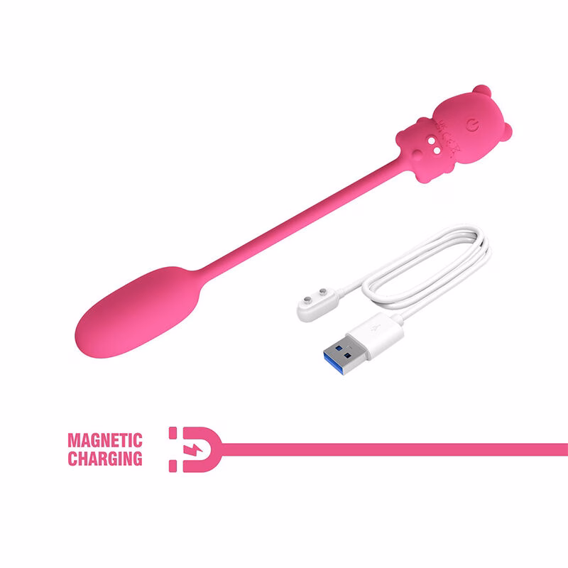 PRETTY LOVE - OLSON HUEVO VIBRADOR CON MANDO POR CABLE RECARGABLE ROSA - Imagen 10
