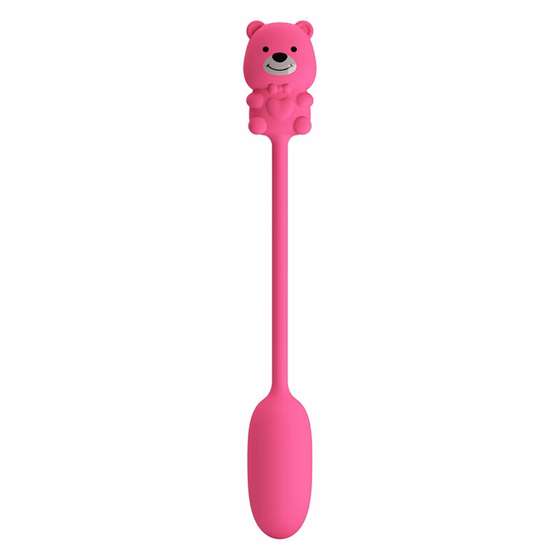 PRETTY LOVE - OLSON HUEVO VIBRADOR CON MANDO POR CABLE RECARGABLE ROSA - Imagen 4
