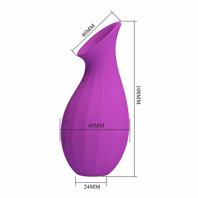 PRETTY LOVE - MAGIC BOTTLE SUCCIONADOR DE CLÍTORIS RECARGABLE MORADO - Imagen 9