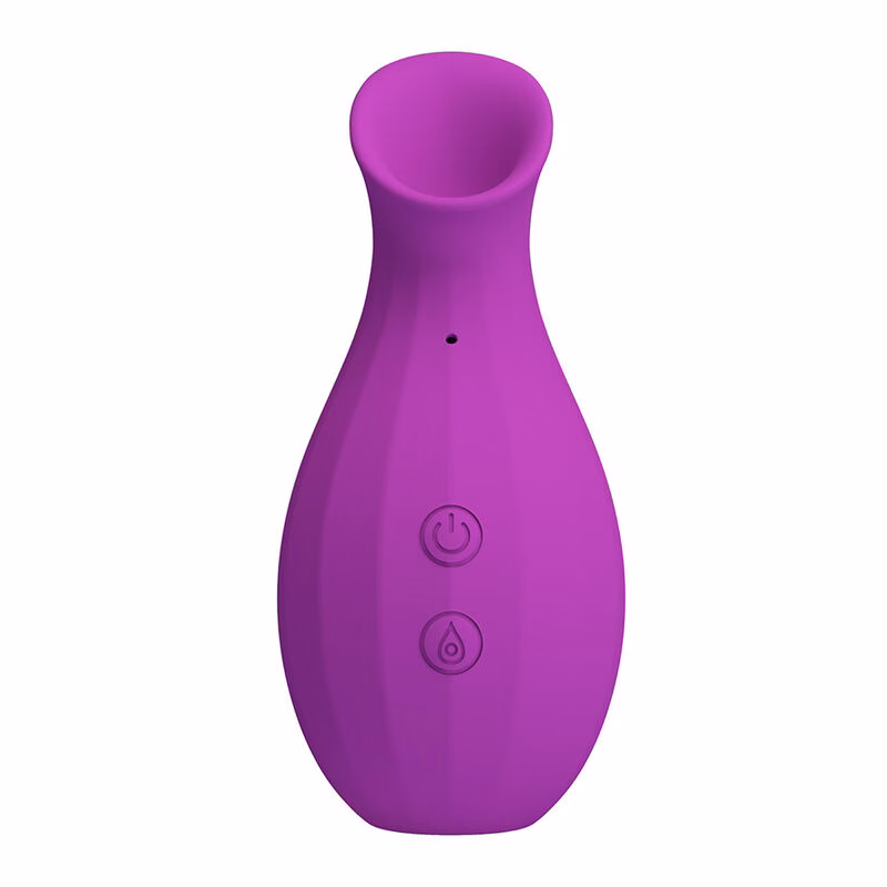 PRETTY LOVE - MAGIC BOTTLE SUCCIONADOR DE CLÍTORIS RECARGABLE MORADO - Imagen 5