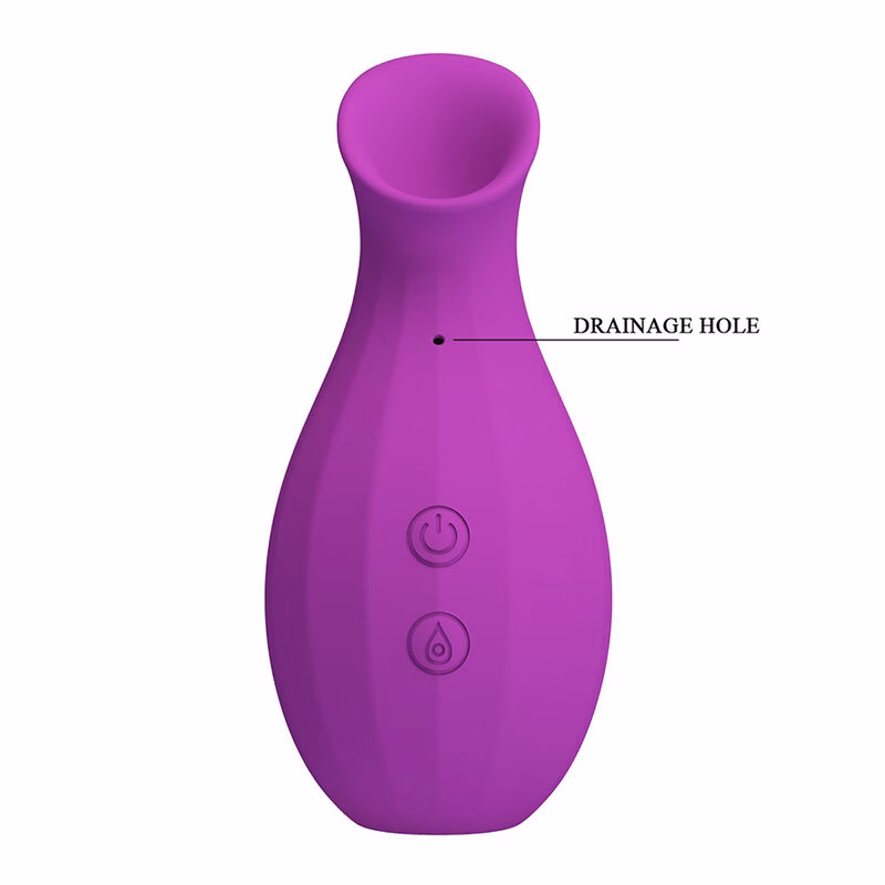 PRETTY LOVE - MAGIC BOTTLE SUCCIONADOR DE CLÍTORIS RECARGABLE MORADO - Imagen 4