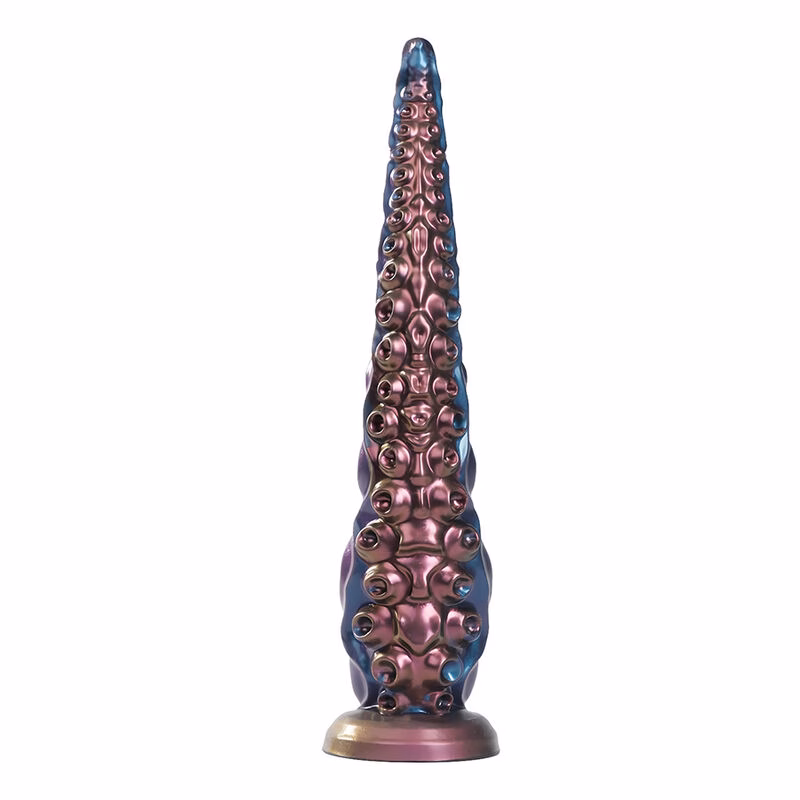 POWER MONSTERS - ABYSSAL TENTACLE DILDO TRICOLOR 46 CM Ø 7 CM - Imagen 4