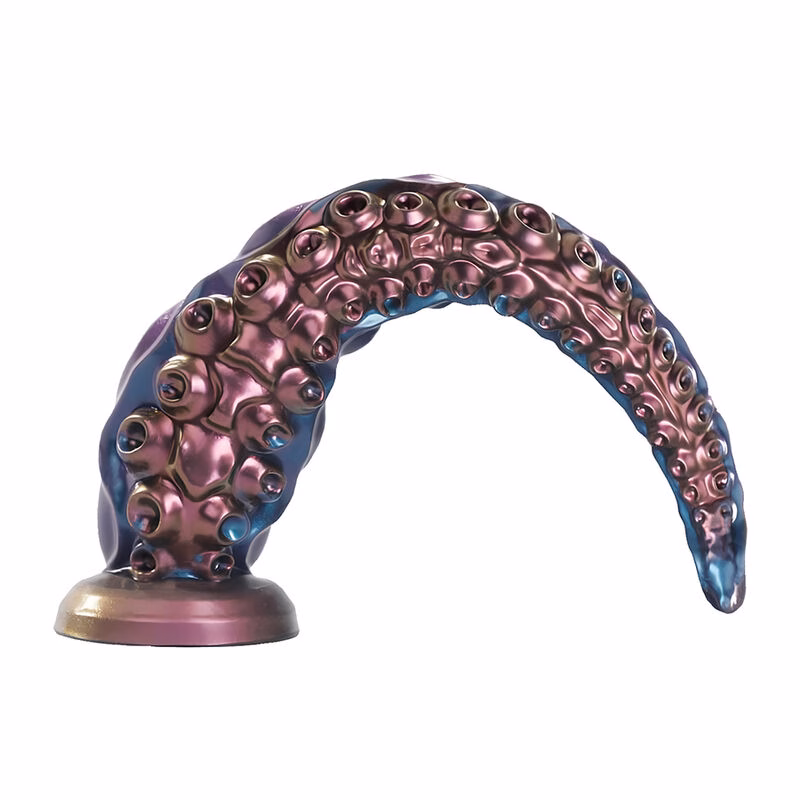 POWER MONSTERS - ABYSSAL TENTACLE DILDO TRICOLOR 46 CM Ø 7 CM - Imagen 5