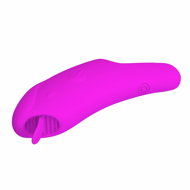 PRETTY LOVE - PETERSON HONEY FINGER VIBRADOR DE DEDO RECARGABLE MORADO - Imagen 8