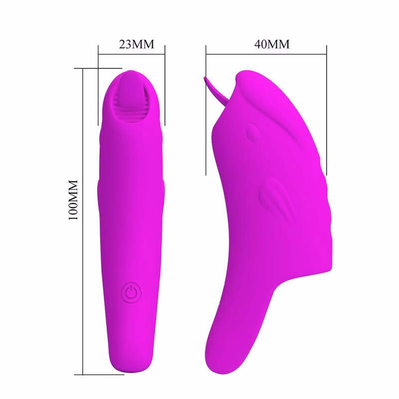 PRETTY LOVE - PETERSON HONEY FINGER VIBRADOR DE DEDO RECARGABLE MORADO - Imagen 12